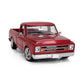 1967 CHEVROLET C-10 CUSTOM PICKLUP "SHOWTIME" CANDY RED METALLIC 1:18 SCALE