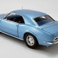 1968 CHEVROLET CAMARO SS "UNICORN" BLUE W/D88 STRIPES 1:18 SCALE
