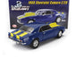 1968 CHEVROLET CAMARO Z-28 DRAG OUTLAWS BLUE W/YELLOW STRIPS 1:18 SCALE
