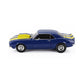 1968 CHEVROLET CAMARO Z-28 DRAG OUTLAWS BLUE W/YELLOW STRIPS 1:18 SCALE