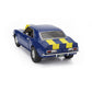 1968 CHEVROLET CAMARO Z-28 DRAG OUTLAWS BLUE W/YELLOW STRIPS 1:18 SCALE