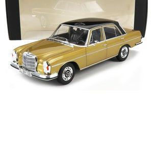 1968 MERCEDES BENZ S-CLASS 280SE GOLD 1:18 SCALE