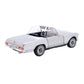 1968 MERCEDES-BENZ 280 SL PAGODE W113 SILVER 1:18 SCALE