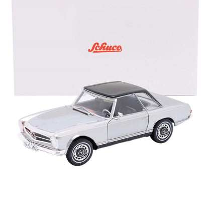 1968 MERCEDES-BENZ 280 SL PAGODE W113 SILVER 1:18 SCALE