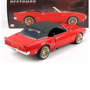 1968 PONTIAC FIREBIRD CONVERTIBLE "RESTOMOD" RED 1:18 SCALE