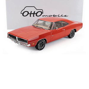 1969 DODGE CHARGER HEMI COUPE HEMIR ORANGE 1:12 SCALE