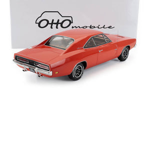1969 DODGE CHARGER HEMI COUPE HEMIR ORANGE 1:12 SCALE