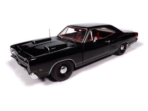 1969 DODGE CORONET SUPER BEE "MCACN" BLACK 1:18 SCALE