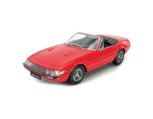 1969 FERRARI 365 GTB DAYTONA SPIDER OPEN RED 1:18 SCALE BY KK-SCALE KKDC180611