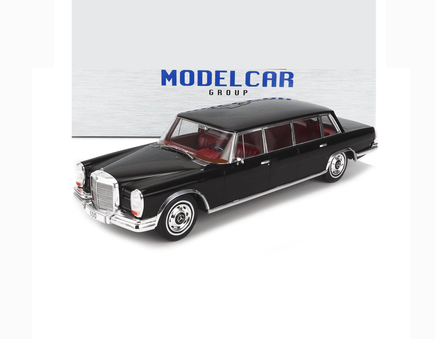 1969 MERCEDES BENZ S-CLASS 600 LWB PULLMAN (W100) BLACK 1:18 SCALE