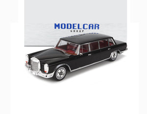 1969 MERCEDES BENZ S-CLASS 600 LWB PULLMAN (W100) BLACK 1:18 SCALE