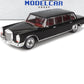 1969 MERCEDES BENZ S-CLASS 600 LWB PULLMAN (W100) BLACK 1:18 SCALE