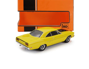 1969 PLYMOUTH ROAD RUNNER COUPE YELLOW BLACK 1:43 SCALE