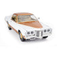 1969 PONTIAC GRAND PRIX ROYAL BOBCAT WHITE COPPER 1:18 SCALE