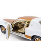 1969 PONTIAC GRAND PRIX ROYAL BOBCAT WHITE COPPER 1:18 SCALE