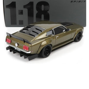 1969 FORD MUSTANG PRIOR DESIGN CANDY BROWN 1:18 SCALE
