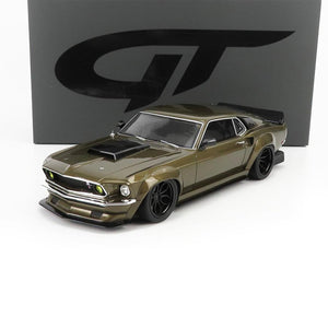 1969 FORD MUSTANG PRIOR DESIGN CANDY BROWN 1:18 SCALE