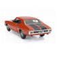 1970 CHEVROLET CHEVELLE SS 454 COUPE SUNKIST METALLIC ORANGE BLACK 1:18 SCALE