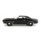 1970 DODGE CHALLENGER R/T COUPE THE BLACK GHOST MOVIE BLACK 1:18