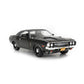 1970 DODGE CHALLENGER R/T COUPE THE BLACK GHOST MOVIE BLACK 1:18