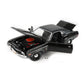 1970 DODGE CHALLENGER R/T COUPE THE BLACK GHOST MOVIE BLACK 1:18