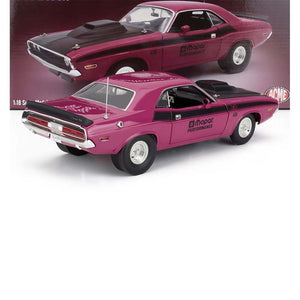 1970 DODGE CHALLENGER TA 426 PRO STOCK DRAG PANTHER PINK MOPAR 1:18 SCALE