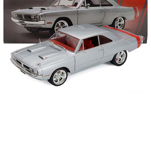 1970 DODGE DART 440 STREET MACHINE TITANIUM SILVER 1:18 SCALE
