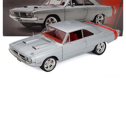1970 DODGE DART 440 STREET MACHINE TITANIUM SILVER 1:18 SCALE