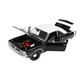 1970 DODGE DART SWINGER 340 BLACK W/WHITE VINYL TOP 1:18 SCALE ACME A1806407VT