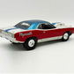 1970 PLYMOUTH 426 HEMI CUDA LIMITED EDITION RED WHITE BLUE 1:18 SCALE