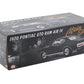 1970 PONTIAC GTO RAM AIR IV "MAIN STREET" BLACK 1:18 SCALE