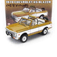1971 CHEVROLET BLAZER K5 OFFROAD OCHRE W WHITE PANELS 1:18 SCALE
