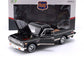 1971 CHEVROLET C-10 CUSTOM PICKUP BARRETT-JACKSON BLACK 1:18 SCALE