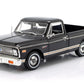 1971 CHEVROLET C-10 CUSTOM PICKUP BARRETT-JACKSON BLACK 1:18 SCALE