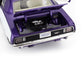 1971 PLYMOUTH CUDA 383 COUPE PURPLE WHITE 1:18 SCALE