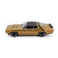 1971 PLYMOUTH GTX RUNNER COUPE GOLD MET BLACK 1:43 SCALE