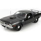 1971 PLYMOUTH HEMI CUDA BLACK 1:18 SCALE