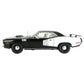 1971 PLYMOUTH HEMI CUDA BLACK & WHITE LTD 1:18 SCALE BY ACME A1806122