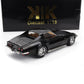 1972 CHEVROLET CORVETTE C3 WITH REMOVABLE ROOF PARTS MATTE BLACK 1:18 SCALE