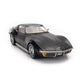 1972 CHEVROLET CORVETTE C3 WITH REMOVABLE ROOF PARTS MATTE BLACK 1:18 SCALE