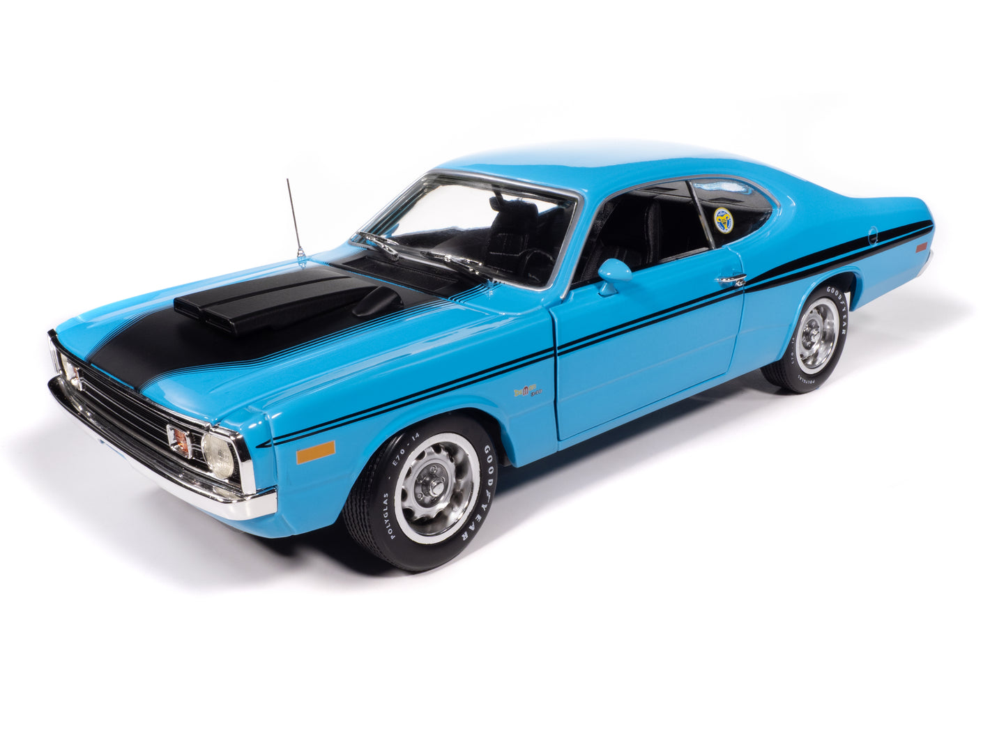 1972 DODGE DEMON GSS "MECUM" PETTY BLUE 1:18 SCALE
