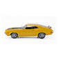 1972 FORD USA GRAN TORINO SPORT COUPE YELLOW WITH BLACK STRIPS 1:18 SCALE