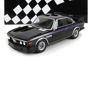 1973 BMW 3.0 CSL COUPE BLACK 1:18 SCALE