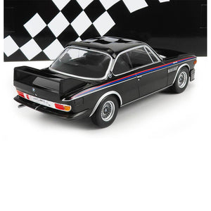 1973 BMW 3.0 CSL COUPE BLACK 1:18 SCALE