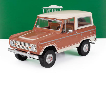 1973 FORD BRONCO HOT GINGER METALLIC 1:18 SCALE