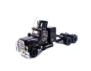 1974 MACK RL700L TRACTOR TRUCK 3-ASSI BLACK 1:18 SCALE