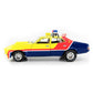 1974 FORD FALCON 1ST OF THE V8 INTERCEPTORS YELLOW POLICE 1:18 SCALE