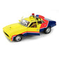 1974 FORD FALCON 1ST OF THE V8 INTERCEPTORS YELLOW POLICE 1:18 SCALE