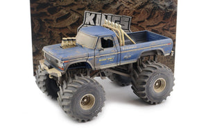 1974 FORD 250 "DIRTY VERSION" BIGFOOT MONSTER TRUCK 66" TIRES 1:18 SCALE