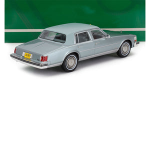 1976 CADILLAC SEVILLE LIGHT BLUE METALLIC W/VINYL TOP 1:18 SCALE